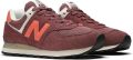 New Balance 574 sneakers met logodetail Rood - Rood