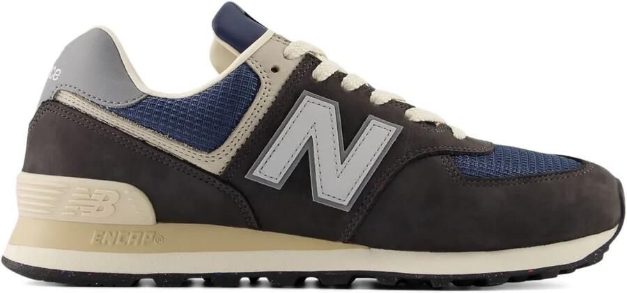 New Balance 327 sneakers met asymmetrisch logo Groen