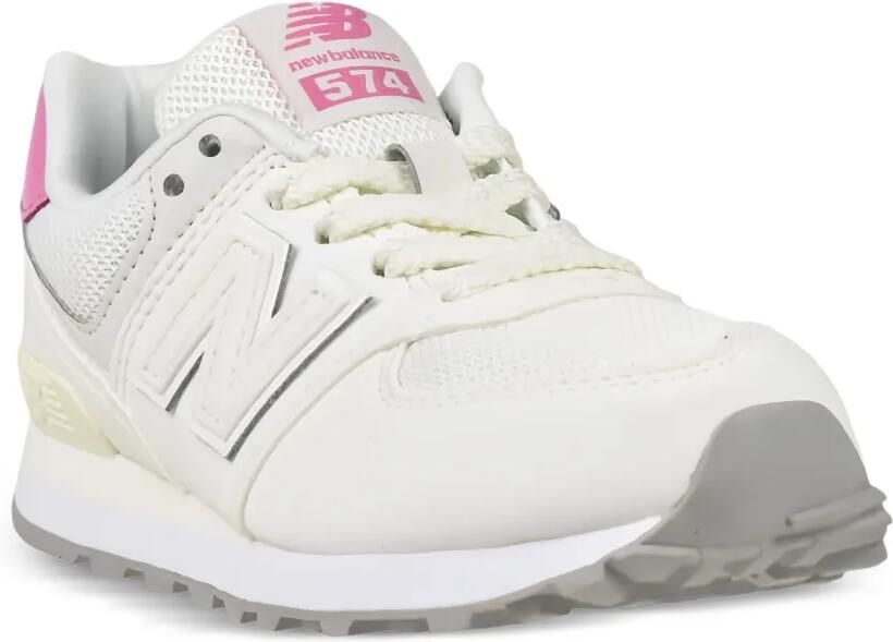 New Balance 574 sneakers met mesh vlak Beige