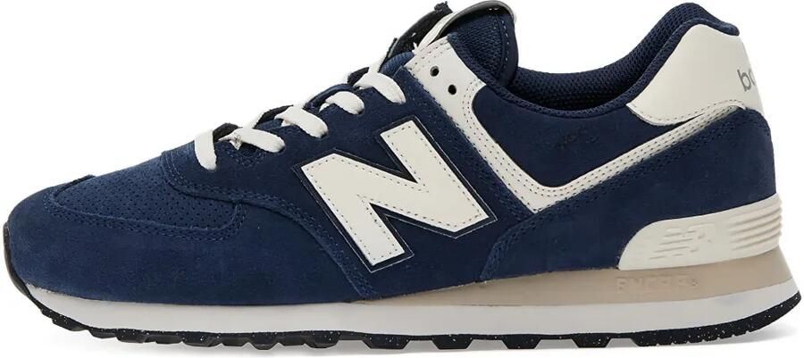 New Balance 574 suède sneakers Blauw