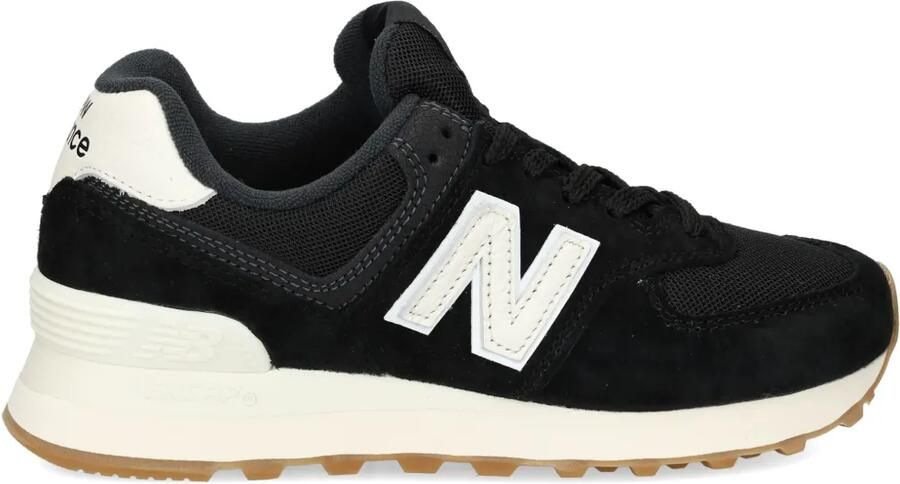 New Balance 574 suède sneakers Zwart