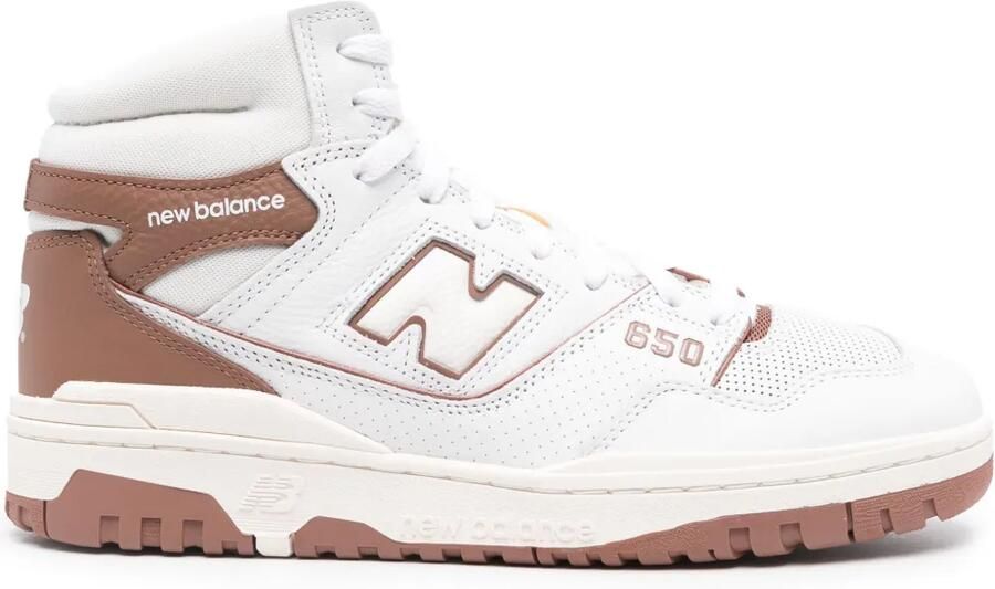 New Balance 650 leren sneakers Wit