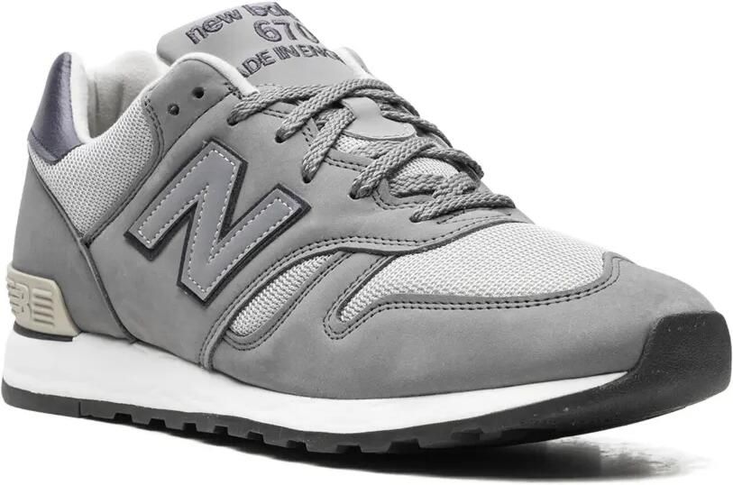 New Balance 670 "Made in England Grey" sneakers Grijs - Foto 2