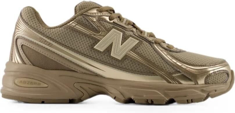 New Balance ABZORB 2010 panelled suede-trim sneakers Beige - Foto 3