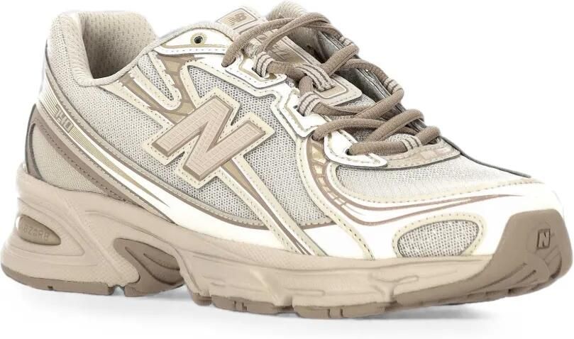 New Balance Sneakers met suède vlakken Bruin - Foto 4