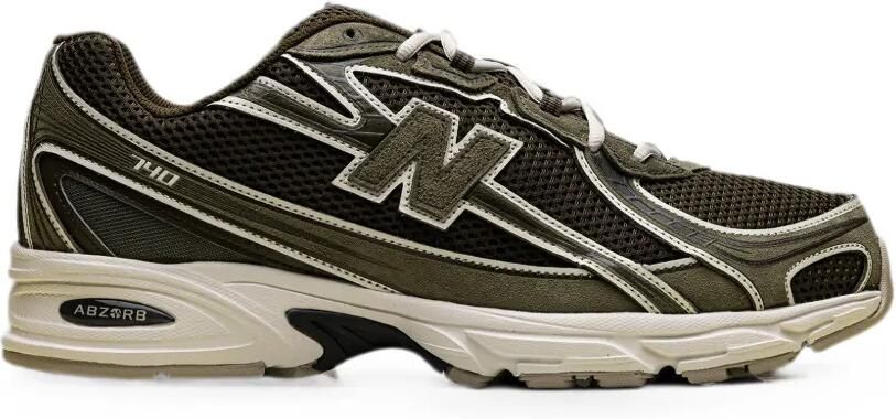 New Balance 740 sneakers met mesh vlak Groen