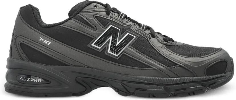 New Balance 740 sneakers met mesh vlak Zwart