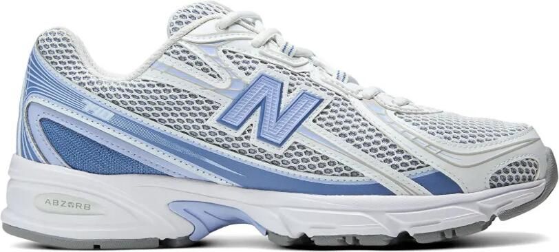 New Balance 740 sneakers met mesh vlakken en logo-patch Wit
