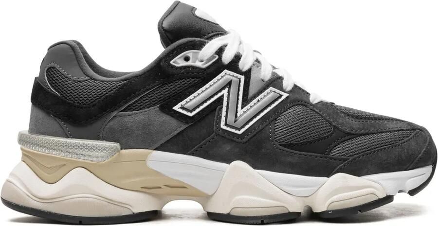 New Balance 9060 "Black Phantom Charcoal" sneakers Zwart