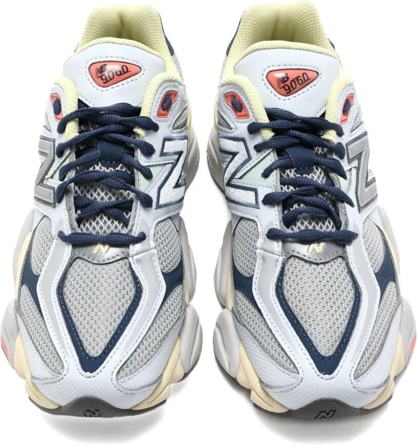 New Balance 9060 chunky sneakers met mesh vlakken Grijs - Foto 3
