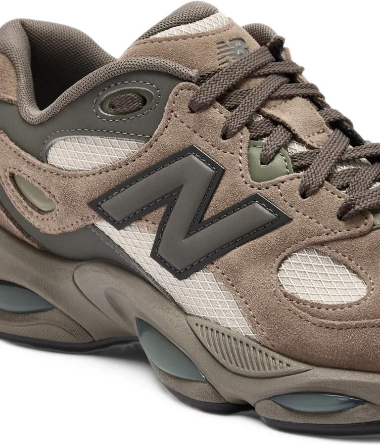New Balance 9060 mesh-panelled sneakers Bruin - Foto 4