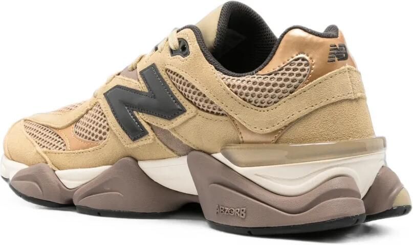 New Balance 9060 sneakers met mesh vlakken Beige - Foto 2