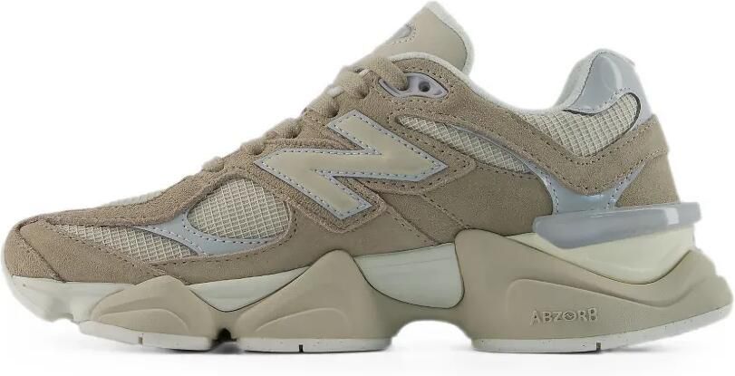 New Balance 9060 sneakers met suède vlak Beige - Foto 4