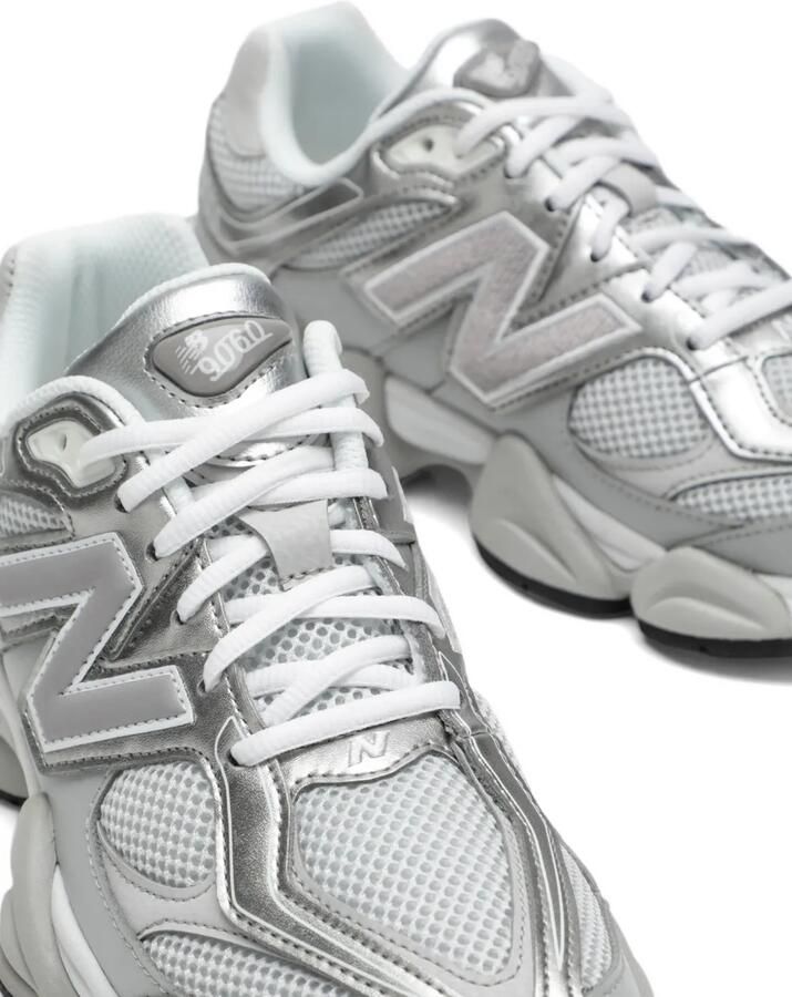 New Balance 9060 sneakers met vlakken Zilver - Foto 2