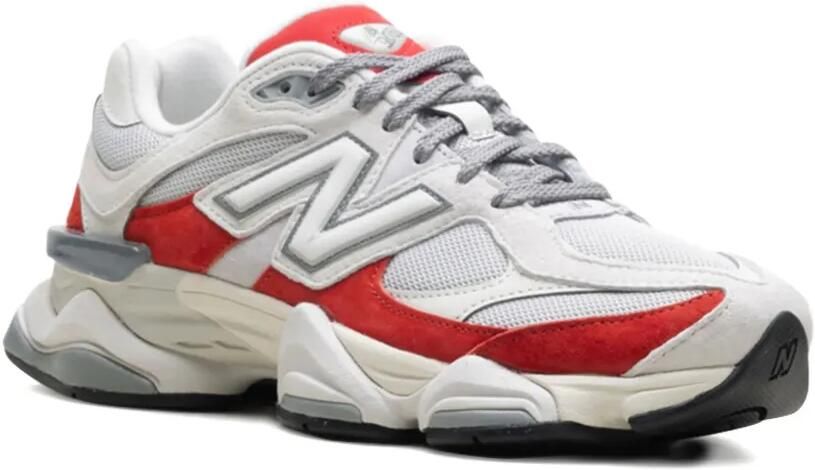 New Balance 9060 "White Red" sneakers Wit - Foto 2