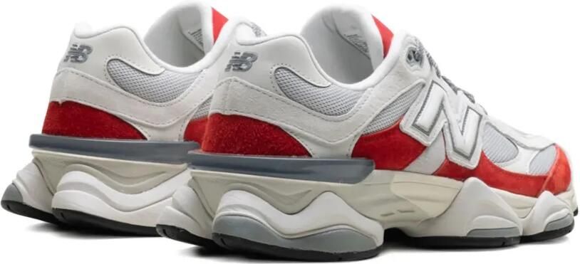 New Balance 9060 "White Red" sneakers Wit - Foto 4