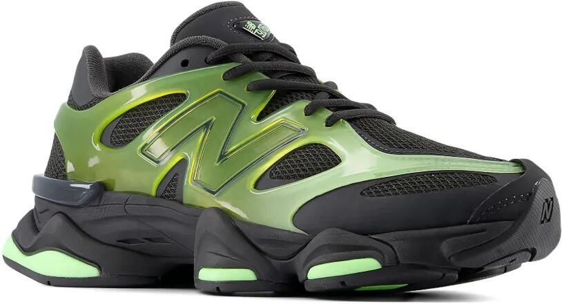New Balance 9060x gekooide "Silver Metallic" sneakers Grijs