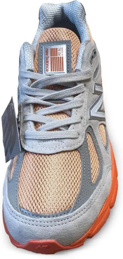 New Balance 990v4 Made in USA sneakers met vlakken Grijs - Foto 2