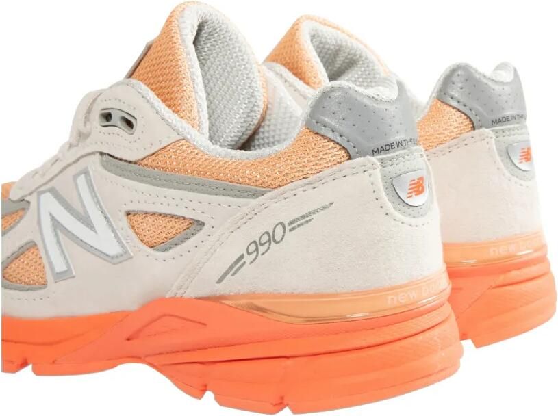 New Balance 990v4 sneakers met mesh vlak Beige - Foto 3