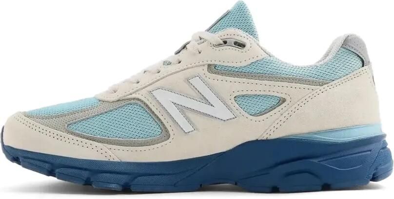 New Balance 990v4 sneakers met mesh vlak Beige - Foto 5