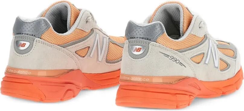New Balance 990v4 sneakers met mesh vlakken Beige - Foto 4