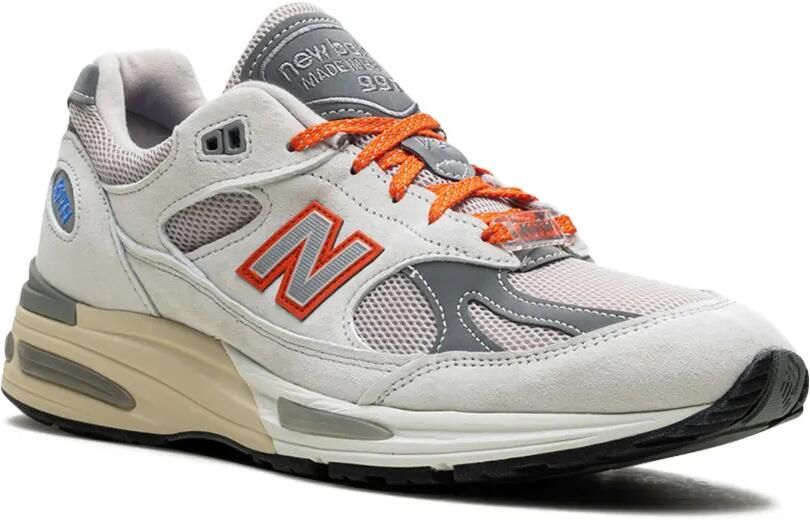 New Balance 991v2 "MiUK Kith Madison Square Garden" sneakers Wit - Foto 2