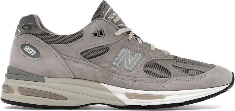 New Balance 991v2 sneakers met suède vlak Grijs