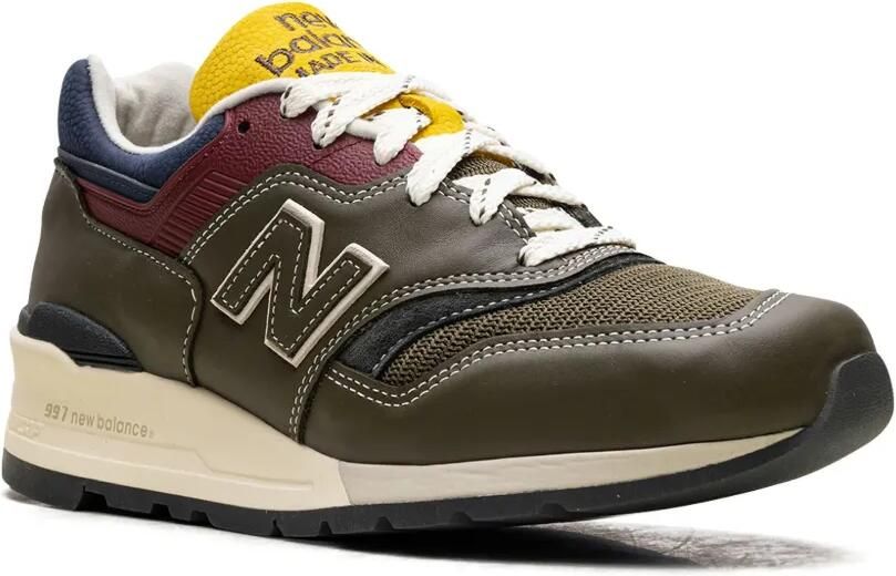New Balance 997 "Aime Leon Dore Dark Moss Angora" sneakers" Groen