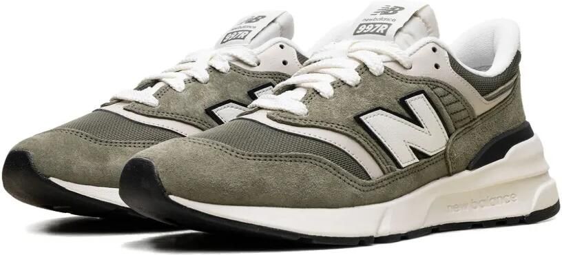 New Balance 997R sneakers met logopatch Groen