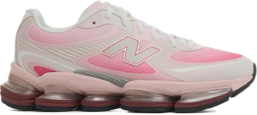 New Balance 992 sneakers met logopatch Paars