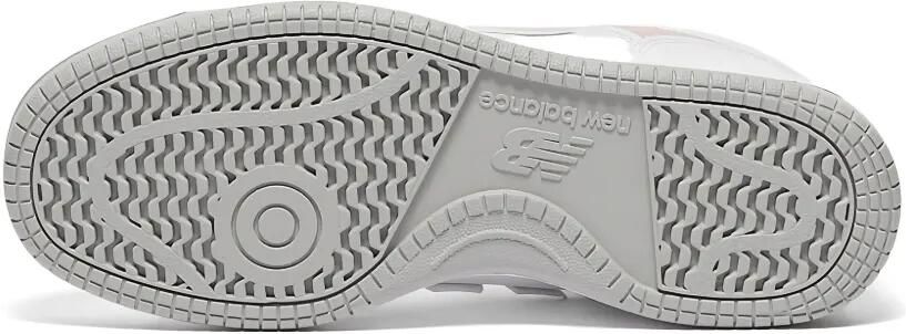 New Balance BB480 geperforeerde leren sneakers Wit - Foto 5
