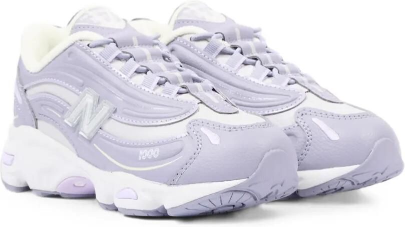 New Balance Kids 1000 leren sneakers Paars