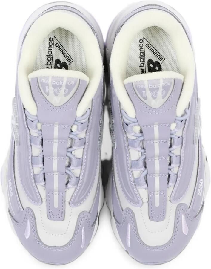 New Balance Kids 1000 leren sneakers Paars - Foto 2