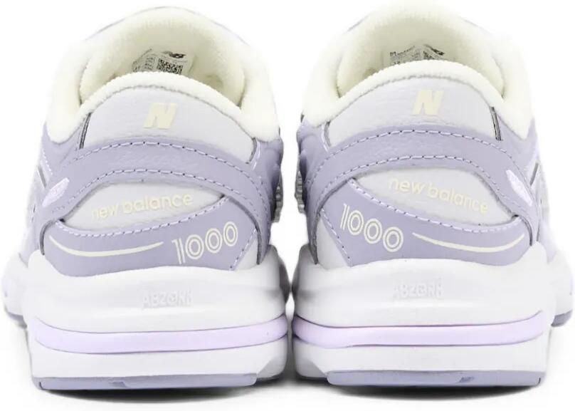New Balance Kids 1000 leren sneakers Paars - Foto 3