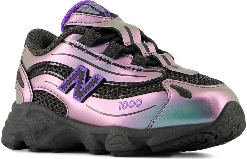 New Balance Kids 1000 sneakers met bungee-veters Paars