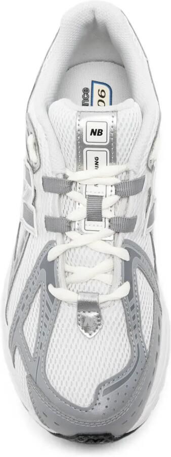 New Balance Kids 1906 LACE sneakers met vlakken Wit