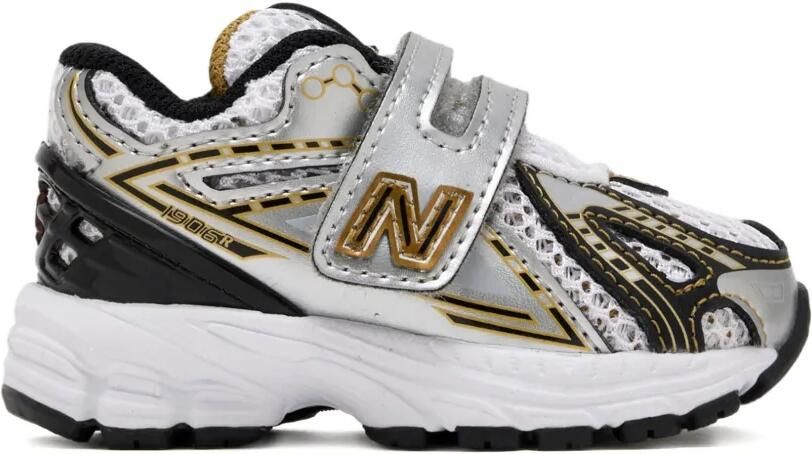 New Balance Kids 1906 sneakers met klittenband Grijs