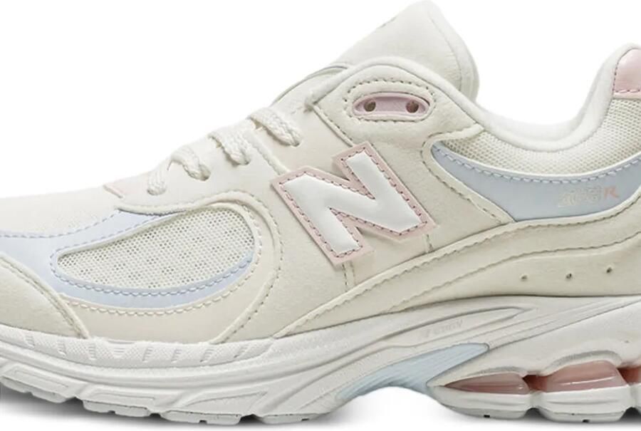 New Balance Kids 2002 GS sneakers met mesh vlak Beige - Foto 2