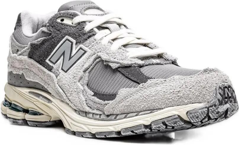 New Balance Kids 2002R panelled suede sneakers Grijs - Foto 2