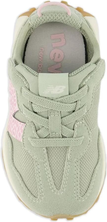 New Balance Kids 327 Lace sneakers met luipaardprint Groen - Foto 2