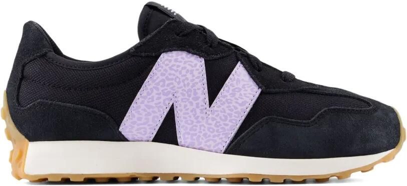 New Balance Kids 327 Lace sneakers met oversized logo Zwart