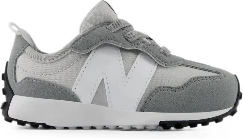 New Balance Kids 327 New-B sneakers met klittenband Grijs - Foto 3