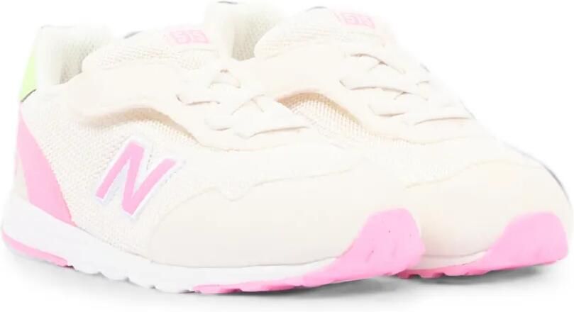 New Balance Kids 515 sneakers met klittenband Beige