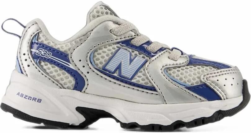 New Balance Kids 530 Bungee Lace panelled mesh sneakers Zilver - Foto 4
