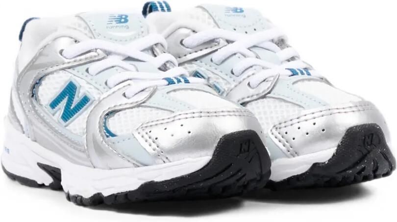 New Balance Kids 530 Lace sneakers met vlakken Zilver