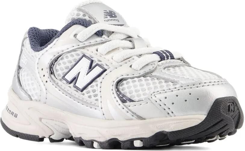 New Balance Kids 530 sneakers met bungee-veters Wit