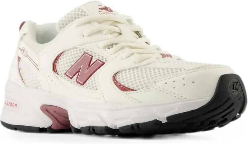 New Balance Kids 530 sneakers met bungee-veters Wit