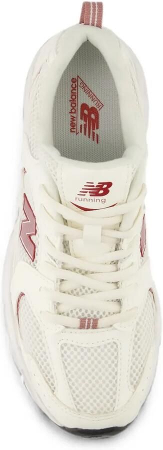 New Balance Kids 530 sneakers met bungee-veters Wit - Foto 4