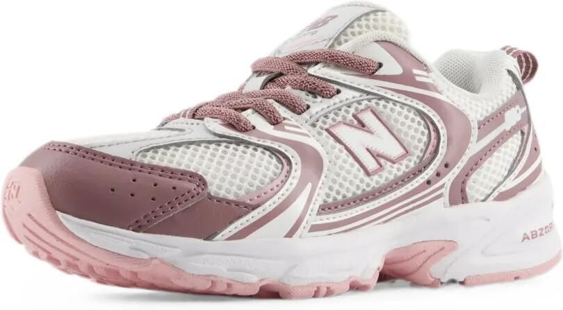 New Balance Kids 530 sneakers met bungee-veters Wit - Foto 4
