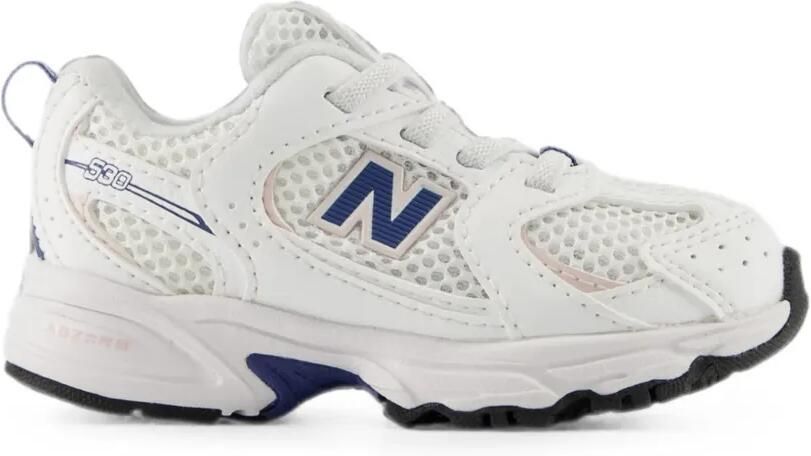 New Balance Kids 530 sneakers met bungee-veters Wit